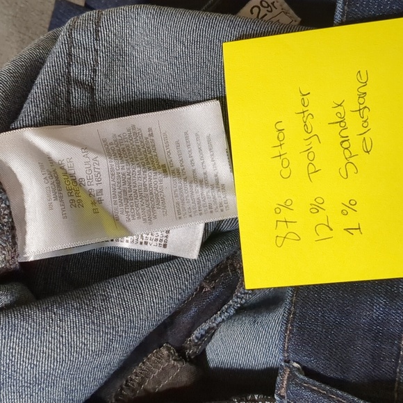 Gap Slim Straight Dark Blue Women's Jeans 29r (US8) - Picture 11 of 11